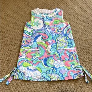 Colorful Lilly Sleeveless Dress with Ties